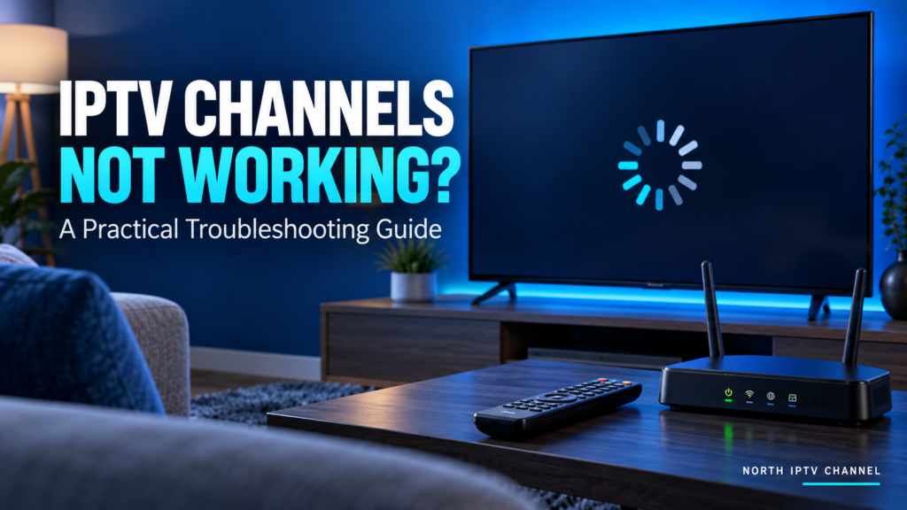 IPTV Channels Not Working — A Practical Troubleshooting Guide, North IPTV Channel